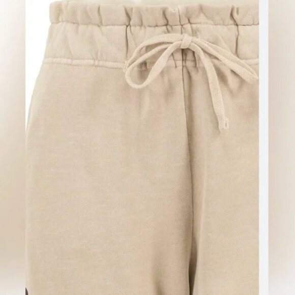 NWT AMO Heavyweight Homestead Wide Leg Sweatpants in Oatmeal Heather Size S - Picture 3 of 8